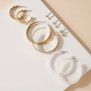 5/$25 Misc Bundle Deal - Hoops and Stud Earrings Set